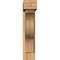 Ekena Millwork Funston Block Rough Sawn Bracket w/ Offset Brace, Western Red Cedar, 6"W x 20"D x 28"H BKT0604X20X28FST05RWR - alternate 4